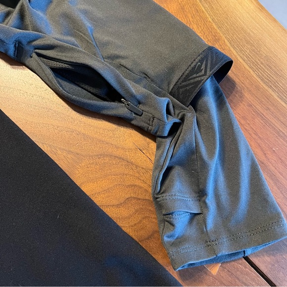 Nike Trail dri-fit quarter zip long sleeve shirt - medium - Picture 3 of 4